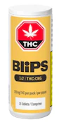 Blips - 1:2 THC/CBG Tablets - 25 Tablets
