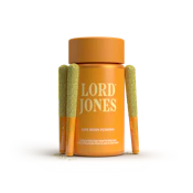 Sour Diesel x Orange Velvet 3 x 0.5g Live Resin Infused Pre-Rolls by Lord Jones