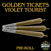 Golden Tickets Pre-Roll - 3 x 0.5g