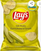 Lay's Dill Pickle Potato Chips 66g