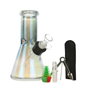 8" Rainbow 6-in-1 Glass Bong Kit