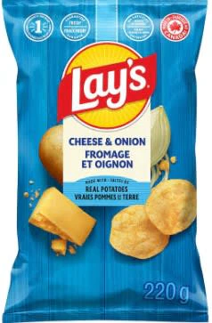 Lay's - Lay's Cheese Onion 220g Main Image