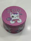 777 Smoke 2.5" 4 Piece Kitty Design Grinder - Design E