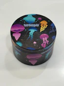 777 Smoke 2.5" 4 Piece Mushroom Design Grinder - Design C