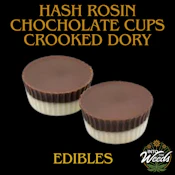 Hash Rosin Chocolate Cups - 2 x 5mg