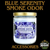 13oz Blue Serenity Candle by Smoke Odor