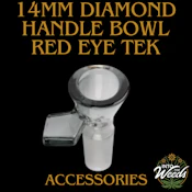 14mm Diamond Handle Pull-Out - Smoke