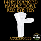 14mm Diamond Handle Pull-Out - Clear