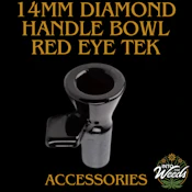 14mm Diamond Handle Pull-Out - Black