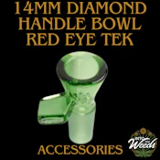 14mm Diamond Handle Pull-Out - Green