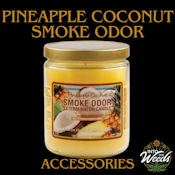 Pineapple Coconut Candle by smoke odor