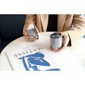 Flower Petal Toothless Grinder with Storage - GUN METAL