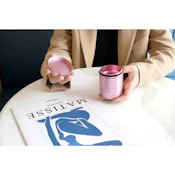 Flower Petal Toothless Grinder with Storage -ROSE GOLD