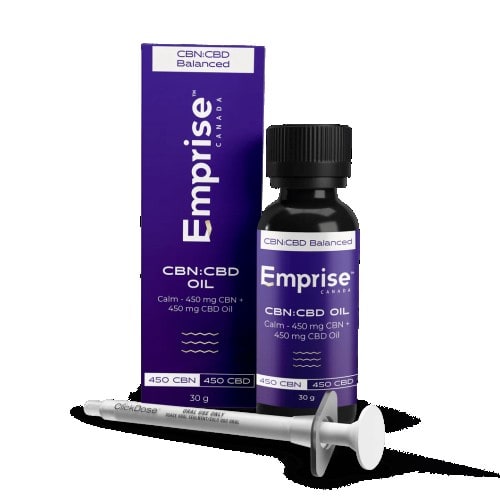 EMPRISE CALM 450 MG CBN + 450 MG CBD OIL