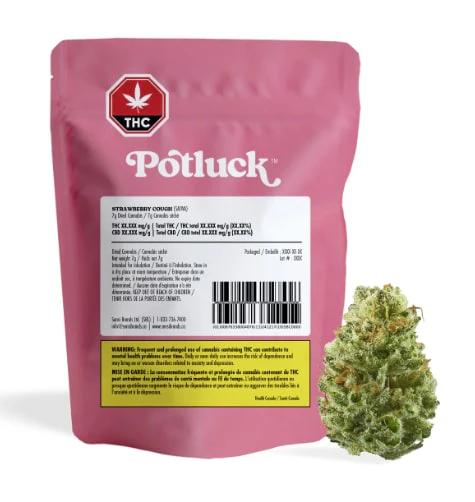 POTLUCK - Strawberry Cough - 7g Main Image