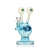 7.4" Alien Grin Glass Bong