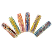 4" Flat Brick Glass Hand Pipe