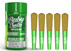 BABY JEETER STRAWBERRY SOUR DIESEL INFUSED | 5 x 0.5g