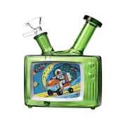 5.5" Arsenal Retro Vision Water Pipe (Green) - 5.5" Arsenal Retro Vision Water Pipe (Green)