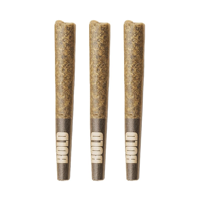 BOLD - Peachy Pie 3 x 0.5g Prerolls