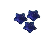Small Blue Star Glass Screen
