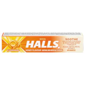 HALLS honey flavour
