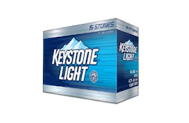 PRE - PACKED 15C KEYSTONE LIGHT - MOLSON - 15PK