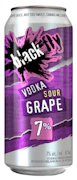 BLACK FLY VODKA SOUR GRAPE - 473ML