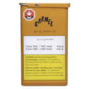 Carmel Big Apple Pre-Roll 10x0.5g Pre-Rolls