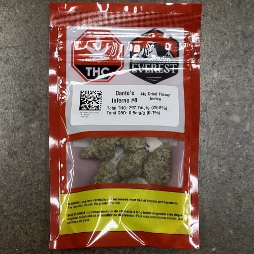 Dante's Inferno #8 7g Dried Flower