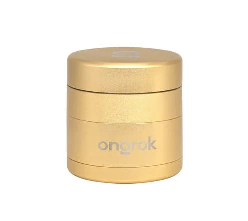 ONGROK - Metal Grinder Ongrok EZ 4 Piece Mini - 55mm Gold Main Image