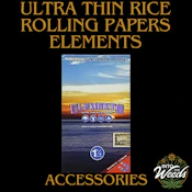 Ultimate thin rice Rolling Papers - Single Wide
