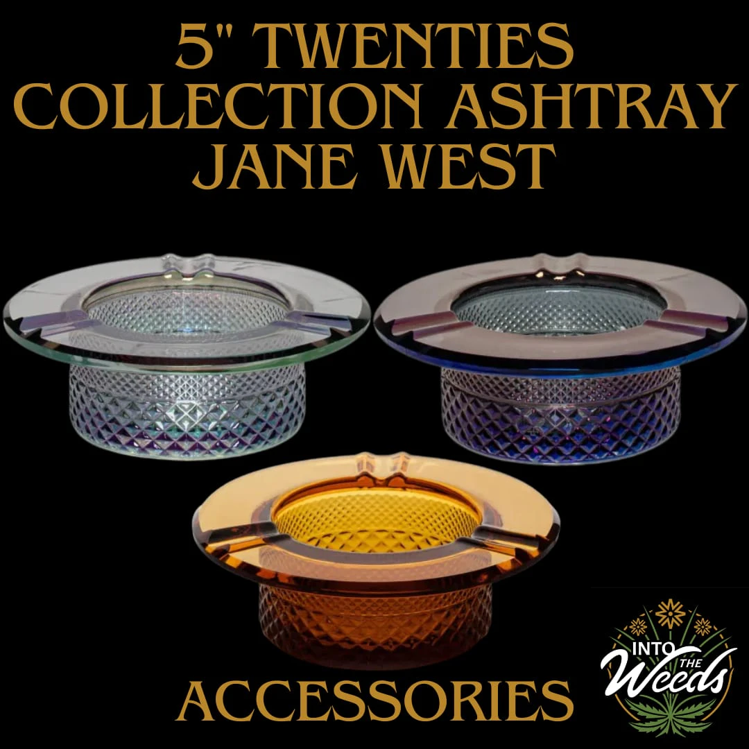 JANE WEST - 5" Twenties Collection Ashtray - Cobalt Blue Main Image