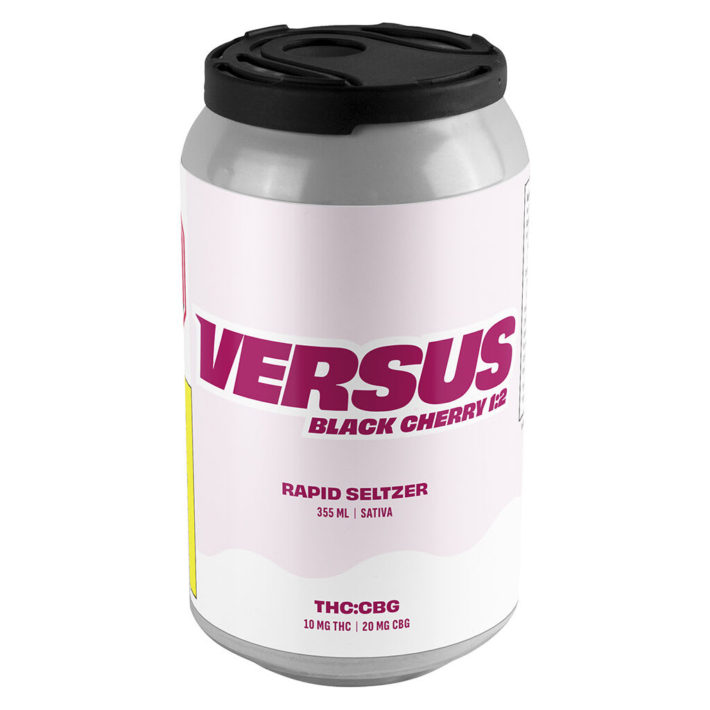 Black Cherry 1:2 THC/CBG Rapid Seltzer 355ml Beverages