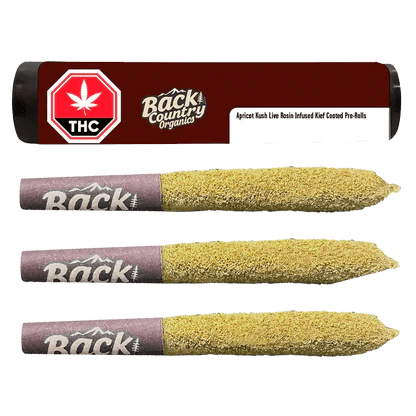 GMO Bomb 3 x 0.5g Kief Coated Rosin Infused Pre-Rolls