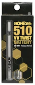 HONEYSTICK- 510 VV TWIST BATTERY- SILVER