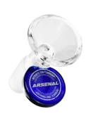 Arsenal - 14mm Arsenal Colored Tip Glass Bowl (Blue)