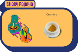 STICKY PAPAYA CRUMBLE
