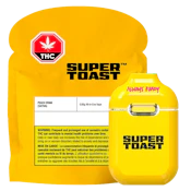 Super Toast Peach Drink Liquid  Diamonds 0.95g Disposable Vape