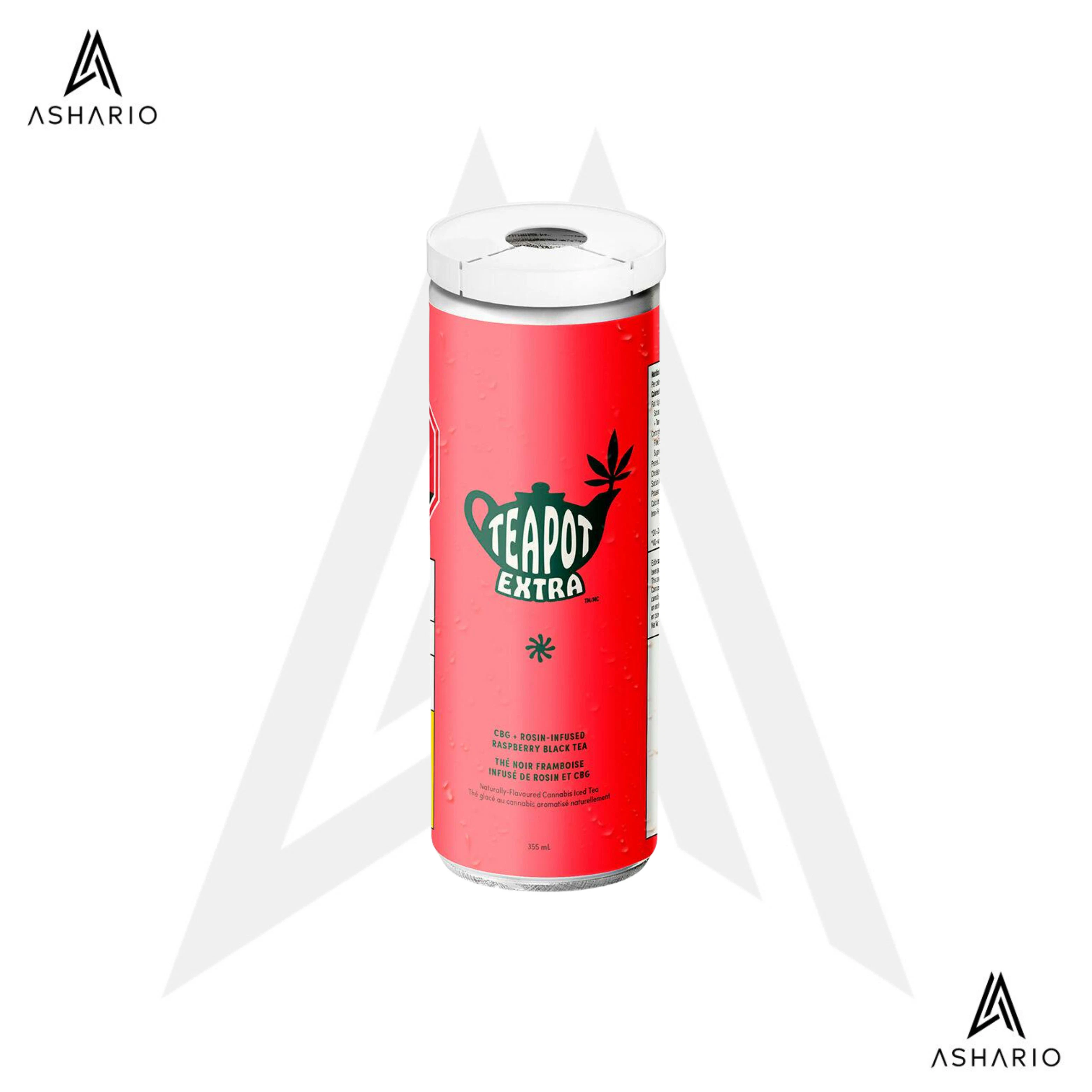 TEAPOT - CBG + Rosin Raspberry Black Tea | 355ml Main Image