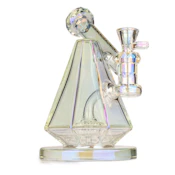 ACC - Red Eye Tek - 8" Terminator Pegasus Water Pipe - Metallic Rainbow