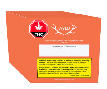 Wyld Peach Hybrid 3:1 CBD:THC 10PK 10x4g 300mg CBD 100mg THC