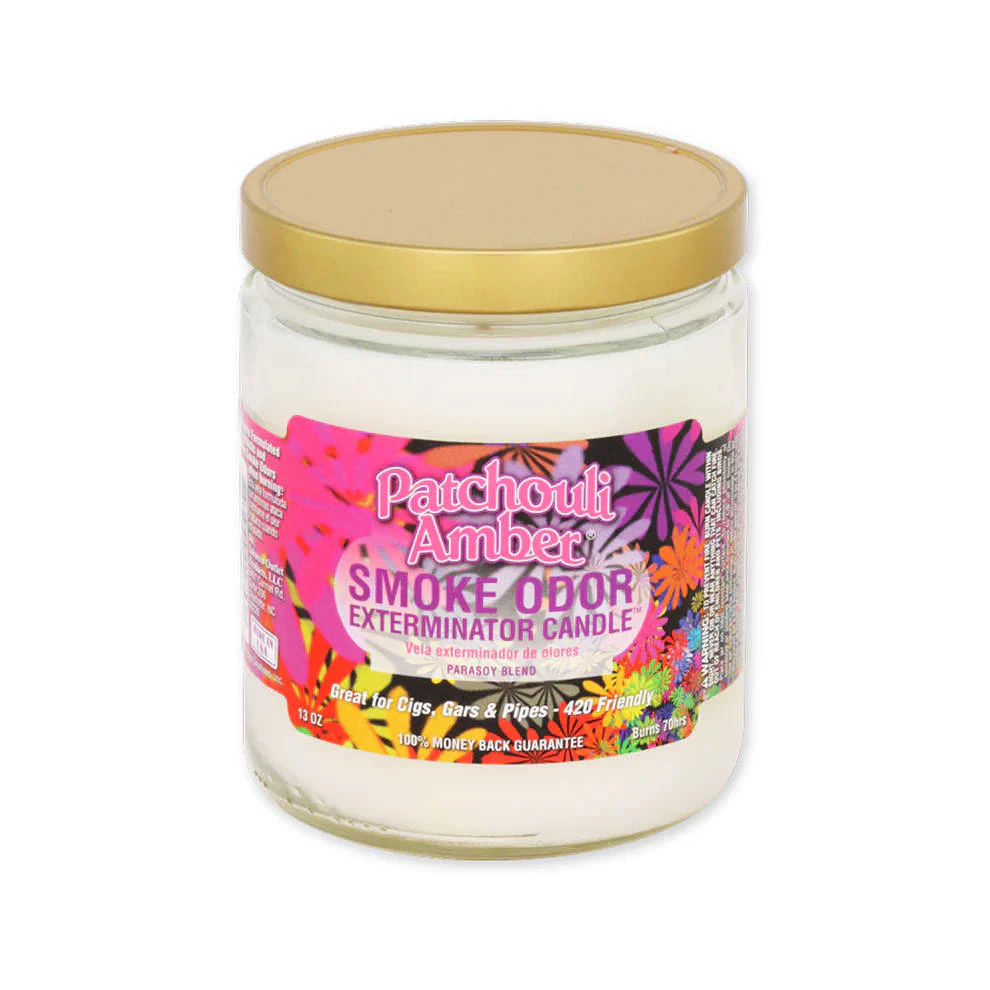 Smoke Odor Exterminator - Smoke Odor 13oz Patchouli Amber Candle Main Image