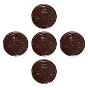 Simply Dark Organic Chocolate THC 5x1 Pack Chocolates
