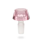 14mm Facetted Pull-Out Bowl | Pink