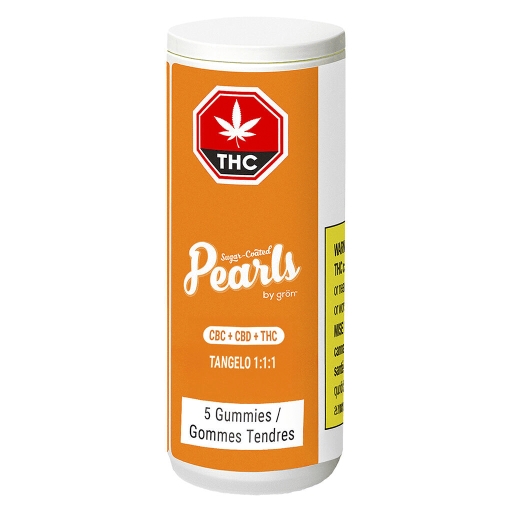 Pearls - Tangelo 1:1:1 CBC/CBD/THC 5x3.5g Soft Chews