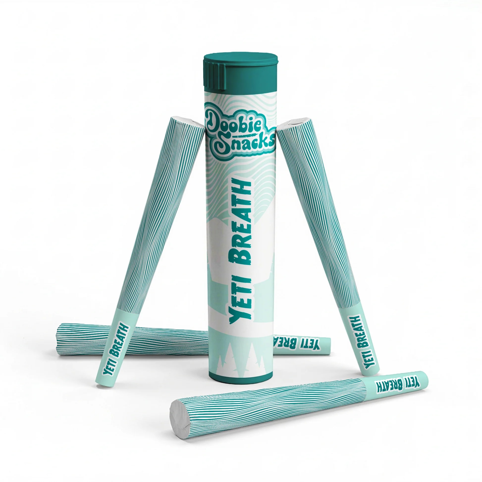 Doobie Snacks | Yeti Breath Hybrid | 4x0.5g Pre-Roll