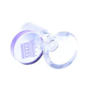 14mm Castle Glass Round Tab Bowl | Purple
