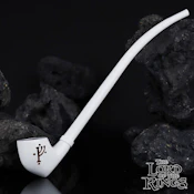 Wood Pipe Pulsar Shire Pipes x LoTR GANDALF THE WHITE Smoking Pipe 12.5"