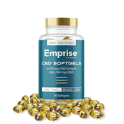CBD 100mg 60 x 0.32g Softgels by Emprise Canada